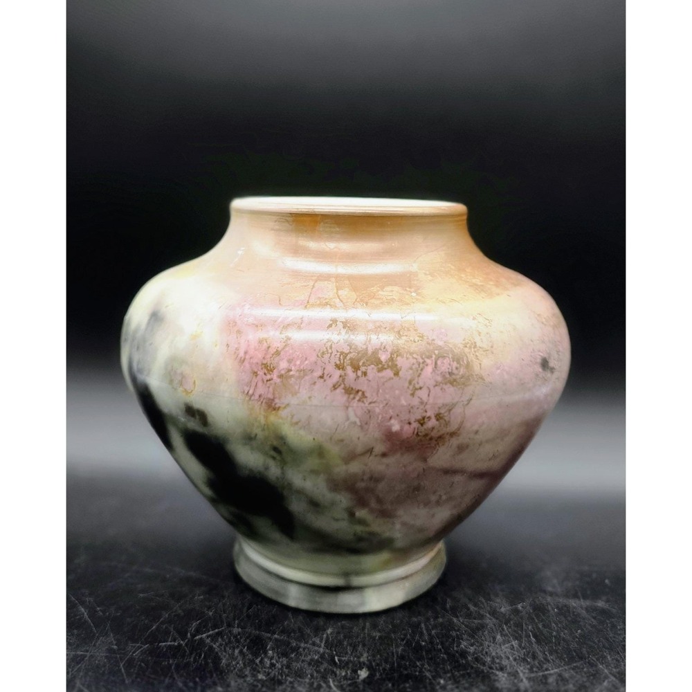 Vintage Hillside Ceramics Studio‎ Art Pottery Vase Signed Kathy Cady 5"